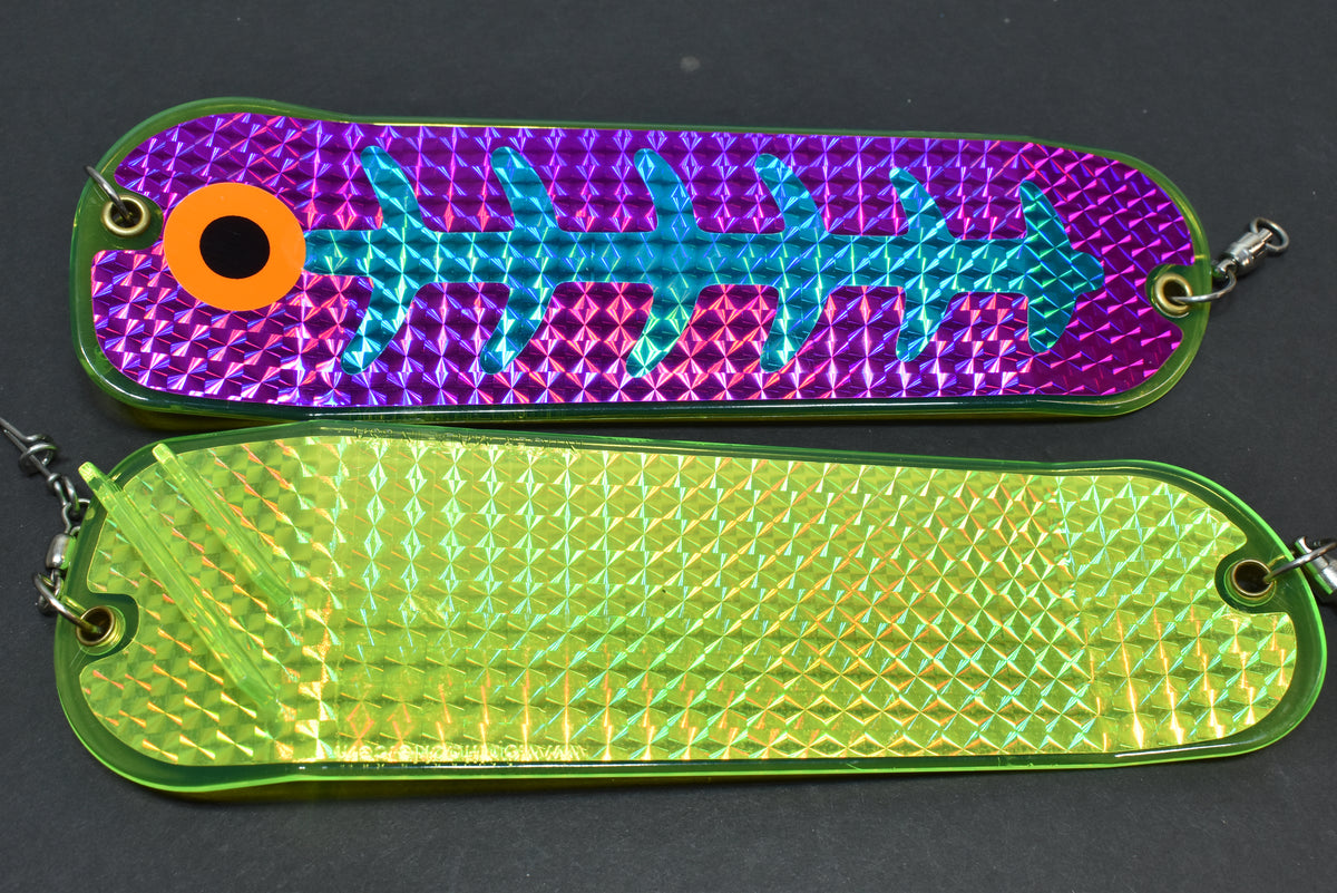 Purple Passion - 8" Double Finned Flasher – SalmonElixir.com