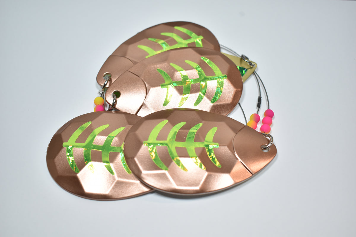 Glow Copper Cyclone 4 Blade Cowbells