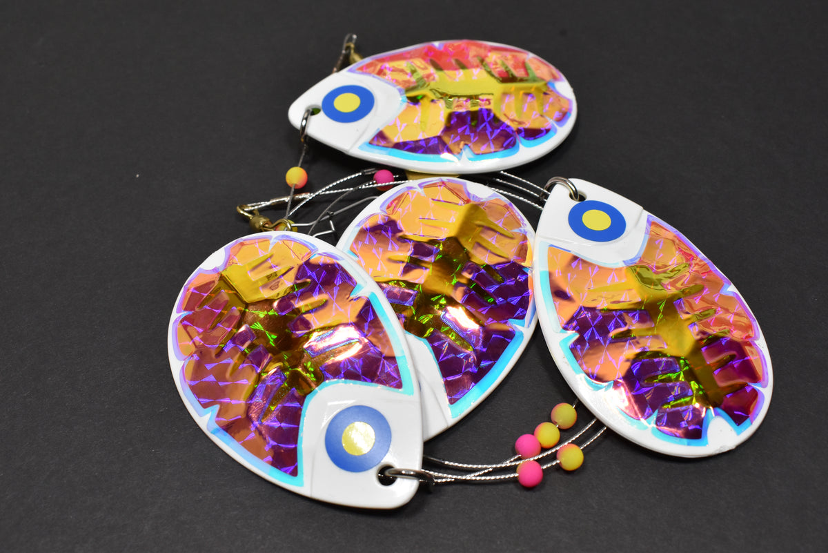 UV Glow Pink Panther 4 Blade Cowbells