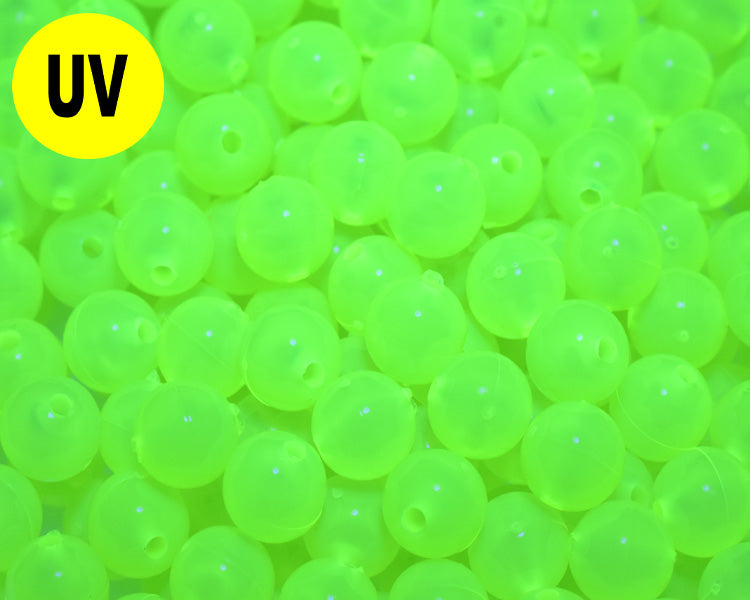 Yellow Roe UV - Steelhead & Trout Fishing Egg Beads –