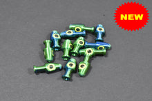 Load image into Gallery viewer, blue/green w/yellow eyes salmon trout trolling fly heads