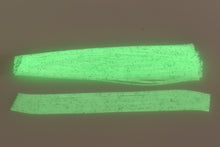 Load image into Gallery viewer, Silicone Skirt - Glow/Green Glitter - 10 Pack