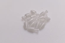 Load image into Gallery viewer, White glow purple tapered tail salmon & trout trolling fly skirt head