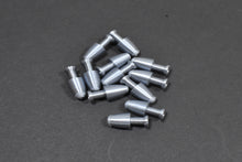 Load image into Gallery viewer, silver tapered tail salmon & trout trolling fly skirt head