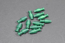 Load image into Gallery viewer, dark green tapered tail salmon & trout trolling fly skirt head