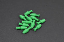 Load image into Gallery viewer, rprap green tapered tail salmon & trout trolling fly skirt head