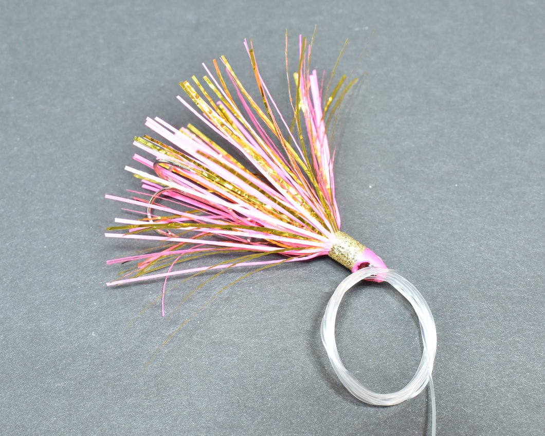 UV Golden Shrimp - Coho Slider Fly