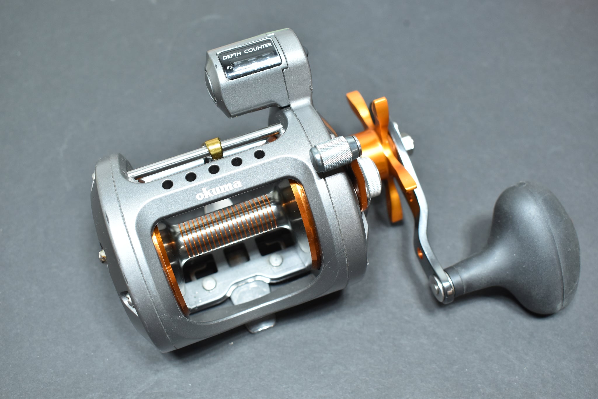 okuma 453d reel Okuma Cold Water Line Counter Reel CW-453D