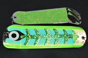 UV Glow Lippy Lizard - 8" Double Finned Flasher