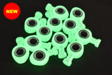 Load image into Gallery viewer, White Glow Green - W/Silver Eye
