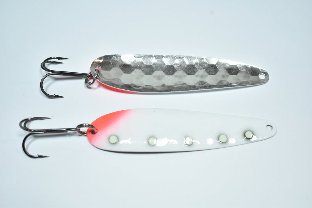 UV Sheboygan Stripper Super Glow - Standard Trolling Spoon