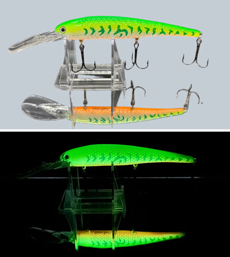 Green UV Tiger Glow - Lake Erie Slammer