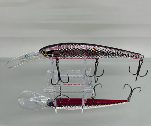 purple demon lake erie walleye deep diver slammer bandit stick bait