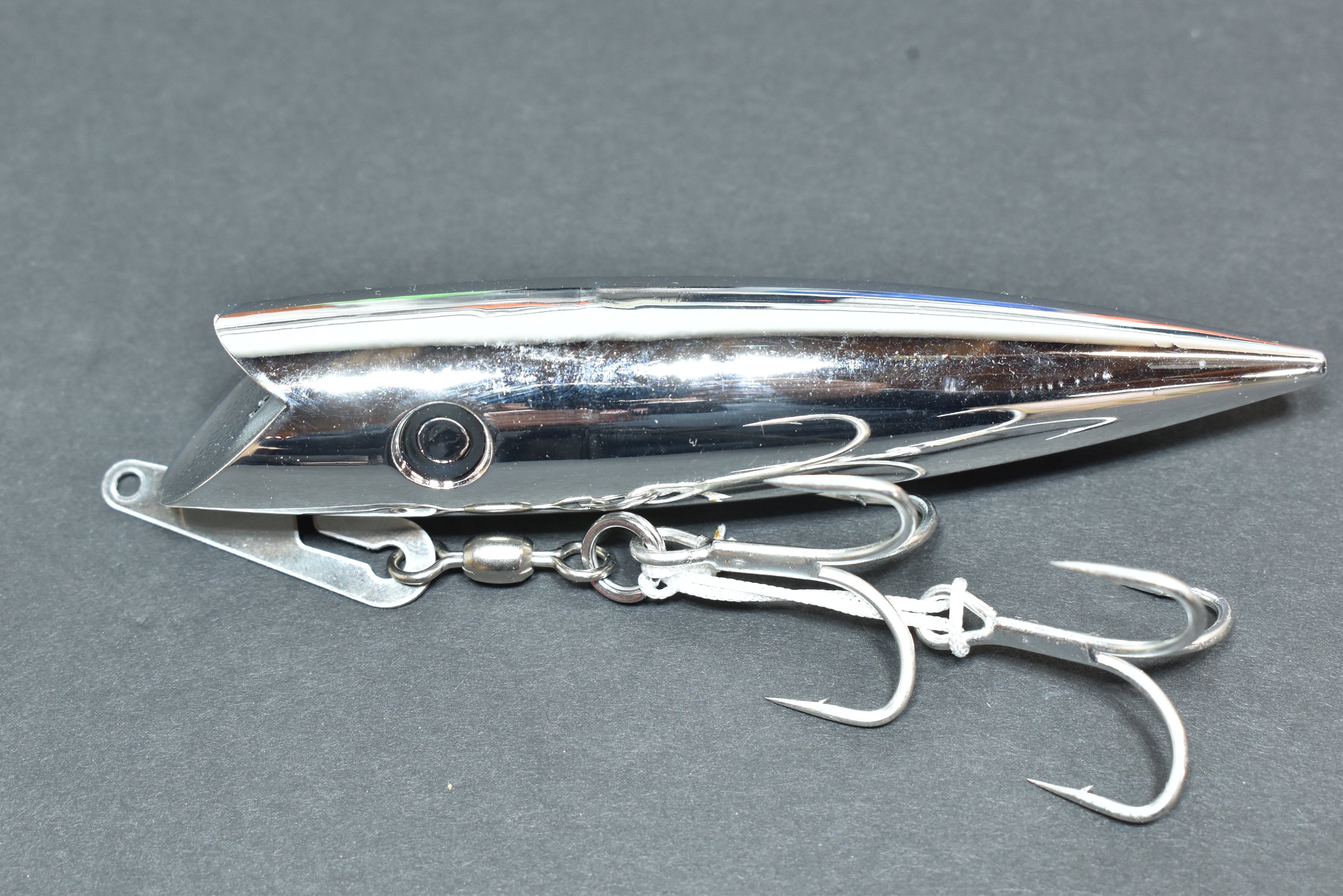 ロッド SALTY PLUGGER BORON '04 LIMITED EDITION chrome_blank_gator_bait_tackle