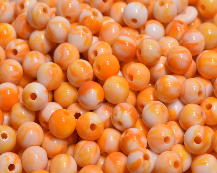 Orange White Roe - Steelhead & Trout Fishing Egg Beads