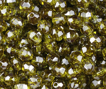 Load image into Gallery viewer, Avacado Faceted Bead - 8mm
