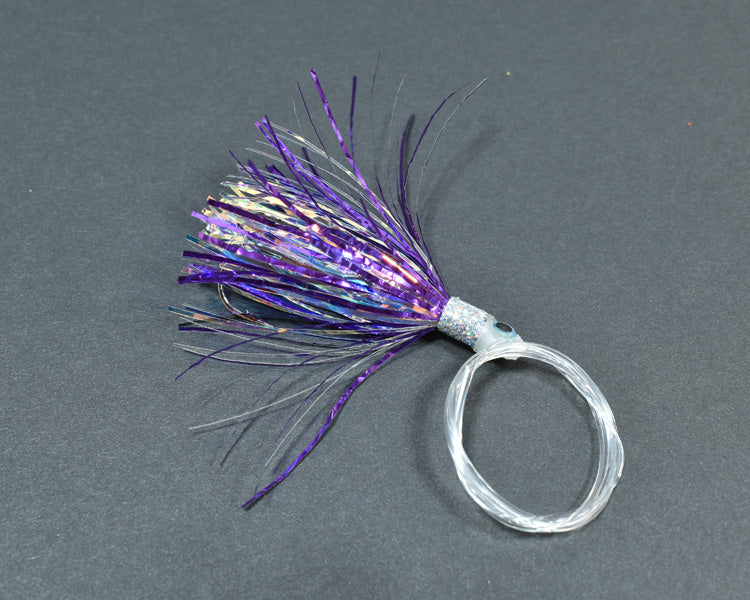 UV Purple Grub - Coho Slider Fly