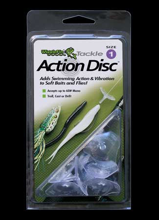 Wigglefin tackle actiondisc #1 action disc salmon trolling fly fishing lure