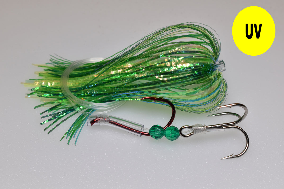 Periwinkle (UV) Salmon Trolling Fly