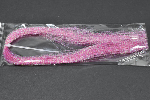 twisted crystal flash holographic mylar fly tying