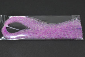 twisted crystal flash holographic mylar fly tying