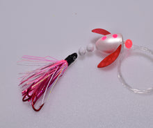 Load image into Gallery viewer, pearl clown lake trout spin-n-glo trolling lure
