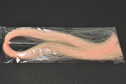 twisted crystal flash holographic mylar fly tying