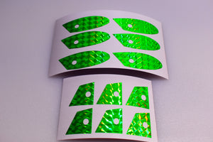 Holographic Fluorescent Green - Meat Head Tape