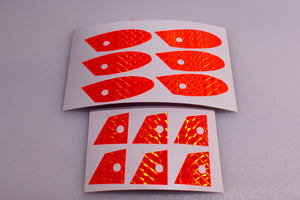Holographic Fluorescent Orange - Meat Head Tape