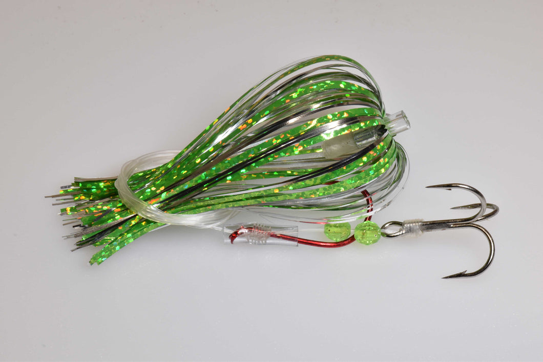chartreuse boss salmon & trout trolling fly