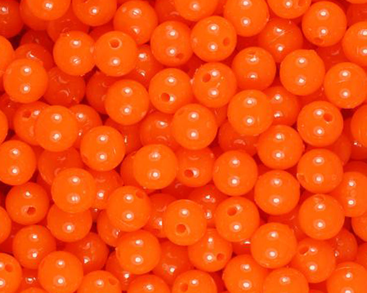 Tangerine Neon Roe - Steelhead Fishing Beads –