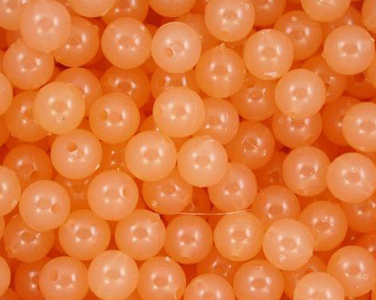 Peach Roe Trout Beads - Steelhead & Trout Fishing Egg Beads